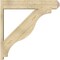 Ekena Millwork Funston Craftsman Rough Sawn Outlooker, Douglas Fir, 8"W x 42"D x 42"H OUT08X42X42FST04RDF - alternate 2
